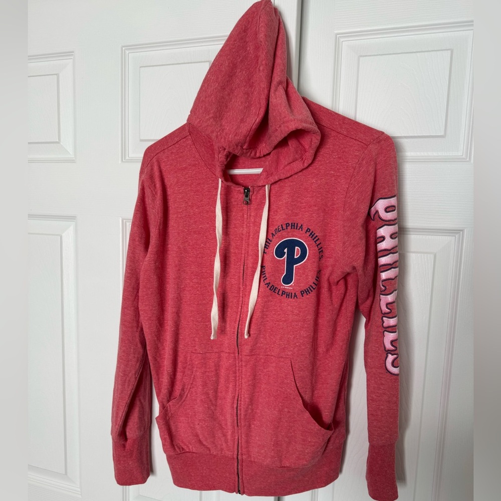 Philadelphia PHILLIES baseball Women’s lightweight sweatshirt size XLarge
